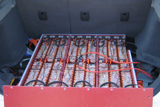 EnergyCS converted Prius battery pack