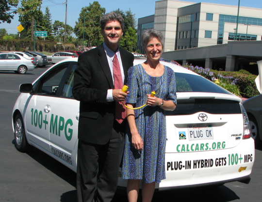 Silicon Valley Leadership Group's Carl Guardino and Laura Stuchinsky, June 2007