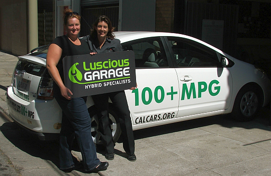 Tami Prochorchik and Carolyn Coquillette opened Luscious Garage in San
			Francisco in September 2007